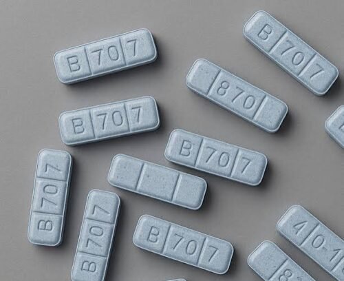 Xanax Bar B707 Blue