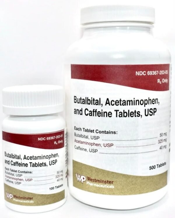 Butalbital 40mg(Best Quality Bottle Pack